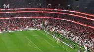 A festa do Sporting e a ovação dos adeptos do Benfica à equipa após o jogo
