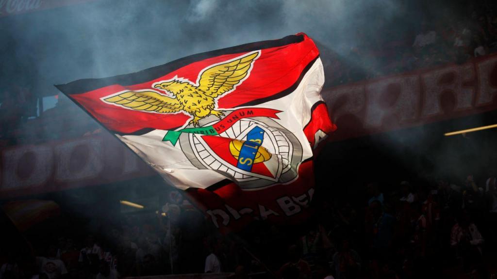 Bandeira do Benfica (Francisco Seco/AP)
