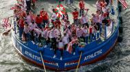 Athletic Bilbau celebra a conquista da Taça do Rei (EPA/Miguel Tona)