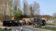 Filhos de Kane envolvidos em acidente de viação em Munique (Facebook Freiwillige Feuerwehr Hohenschäftlarn)