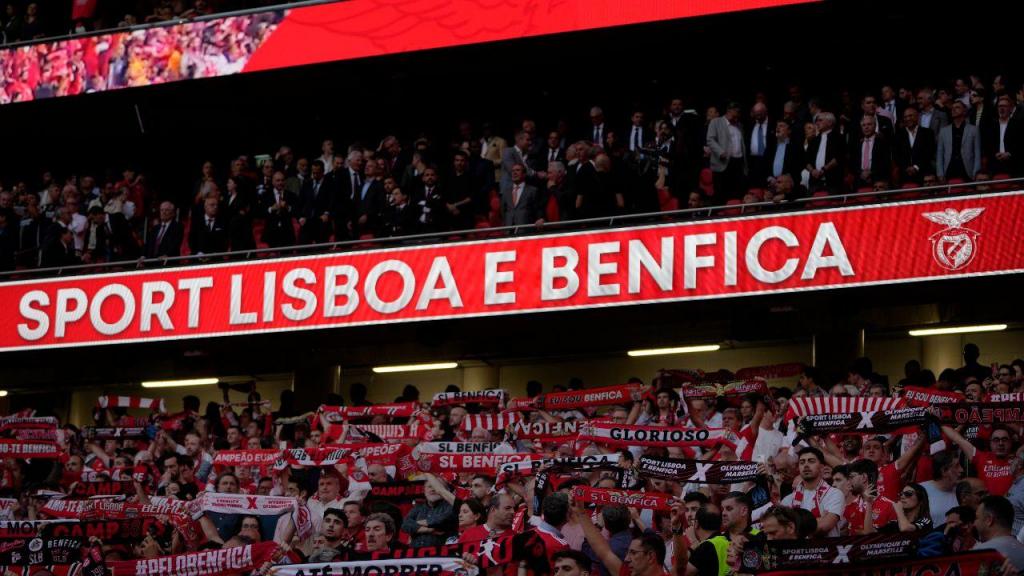 Benfica-Bancadas Estádio da Luz (Armando Franca/AP)