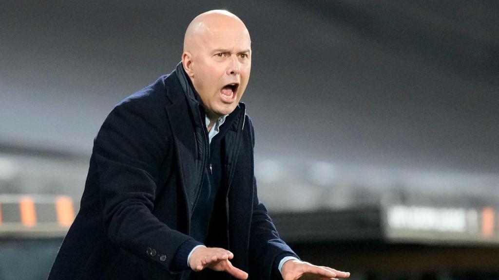 Arne Slot, treinador do Feyenoord (Peter Dejong/AP)
