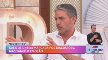 thumbnail Cláudio Ramos comenta comportamento polémico no «Big Brother»: «O João vira-se e diz: ‘A miúda vai ficar encharcada’»