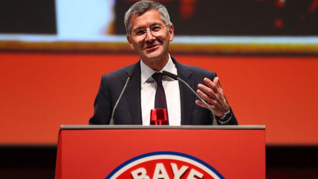 Herbert Hainer, presidente do Bayern Munique (Matthias Schrader/AP)