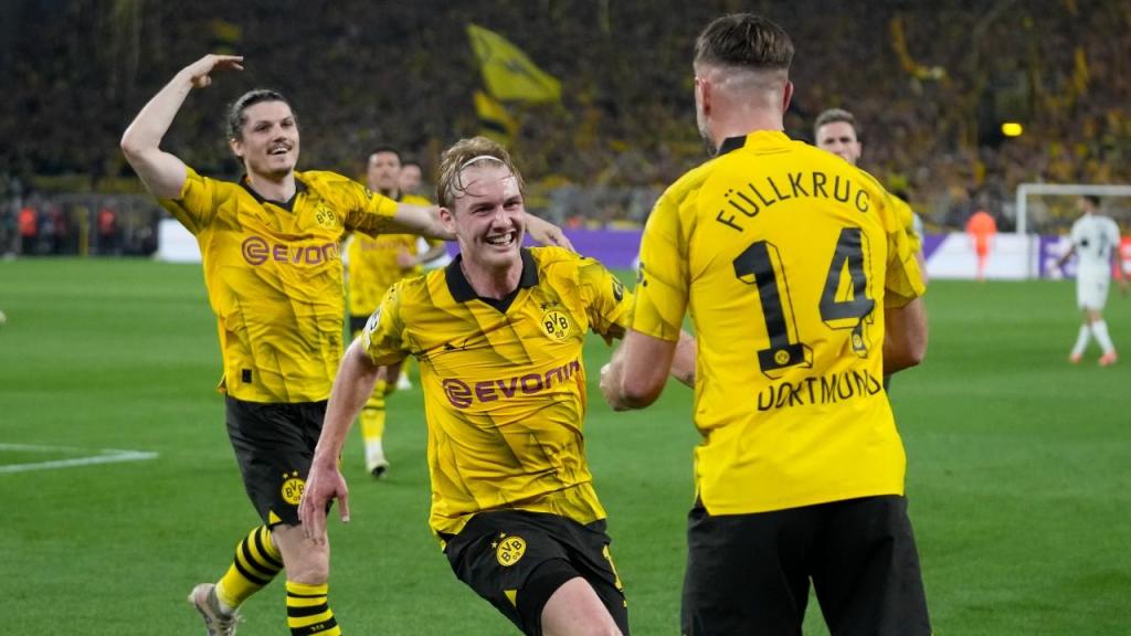 Champions: Dortmund-PSG (AP Photo/Matthias Schrader)