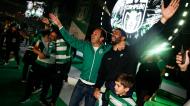 Ruben Amorim e Frederico Varandas na festa do Sporting campeão (FOTO: Sporting)