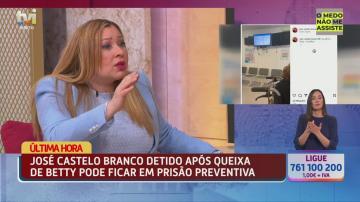 thumbnail Cristina Ferreira sobre detenção de José Castelo Branco: «Isto pode ter sido para evitar a conversa aqui?» - Suzana Garcia esclarece