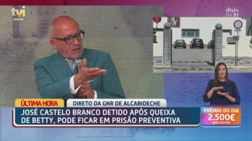 thumbnail Goucha entra no programa «Dois às 10» e comenta detenção de José Castelo Branco
