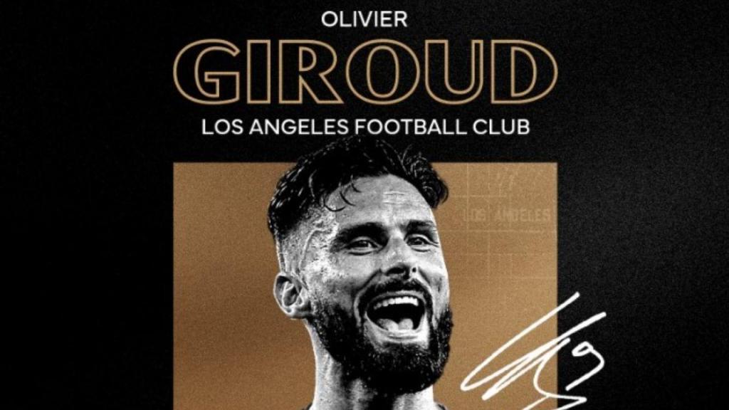 Olivier Giroud (twitter Los Angeles FC)