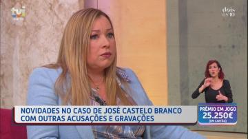 thumbnail Suzana Garcia sobre o caso de José Castelo Branco: «Que espécie de pessoa é que se comporta dessa maneira? É uma falta de carácter!»
