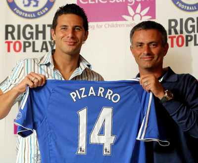 Pizarro no Chelsea