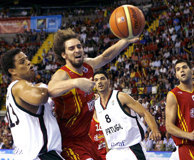 Portugal-Espanha no Eurobasket