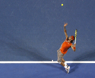 RafaelNadal afastou Henri Mathieu no Open da Austrália