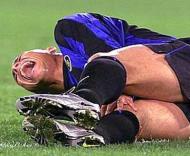 Ronaldo, em 2000, quando se lesionou pelo Inter